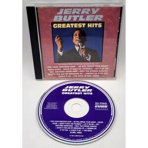 Jerry Butler - Greatest Hits‎ [CD] CURB 1991